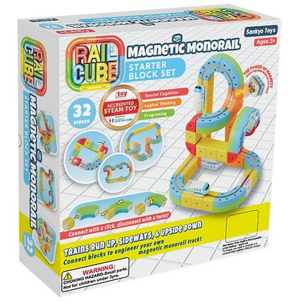 Rail Cube Magnetic Monorail Starter Set Build Defy Gravity rail-cube-magnetic-monorail-starter-set-build-defy-gravity