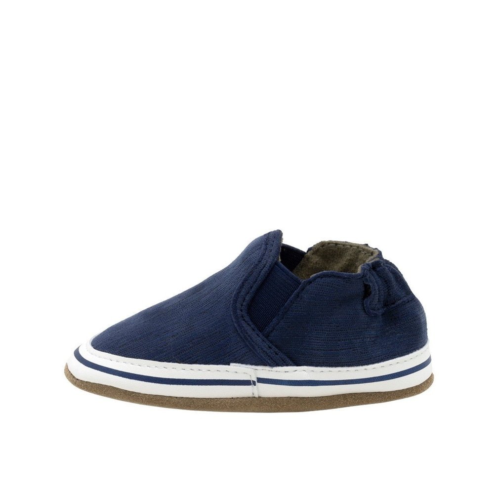 Robeez Apparel & Gifts Robeez Liam Basic Soft Soles Navy