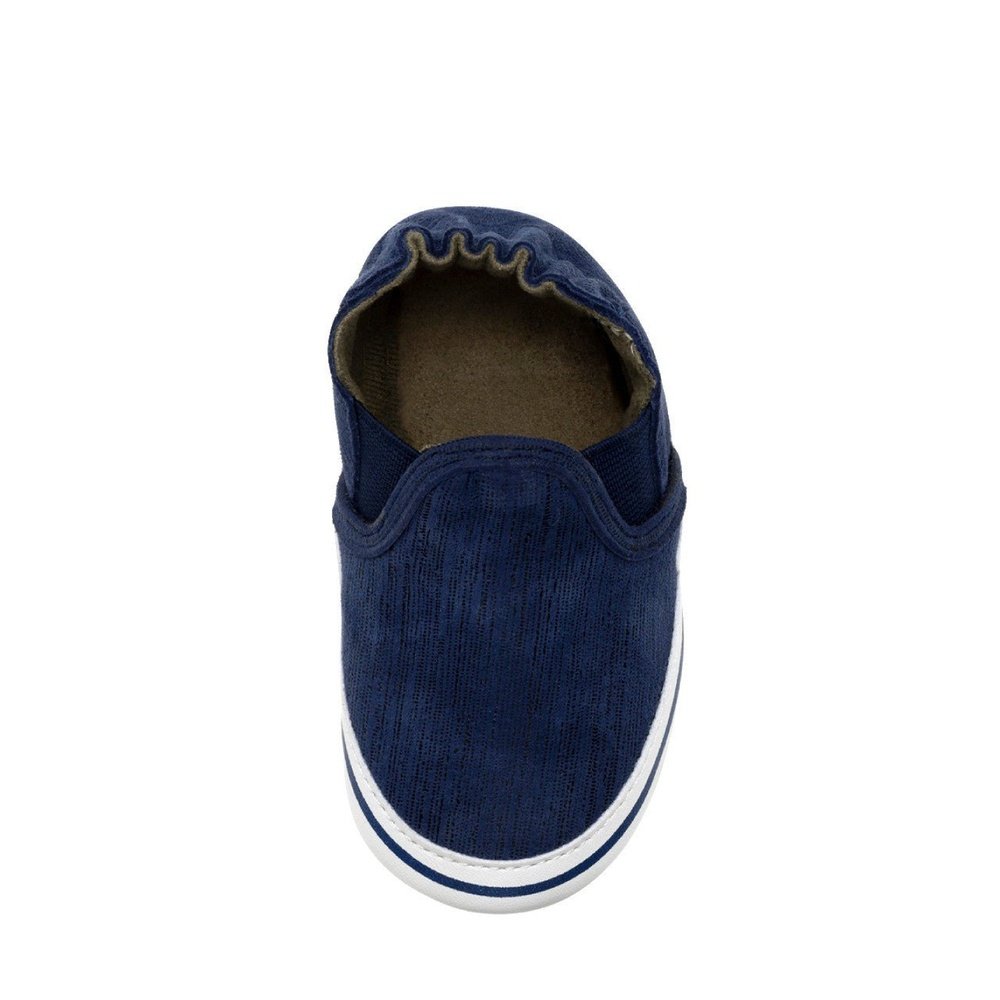 Robeez Apparel & Gifts Robeez Liam Basic Soft Soles Navy