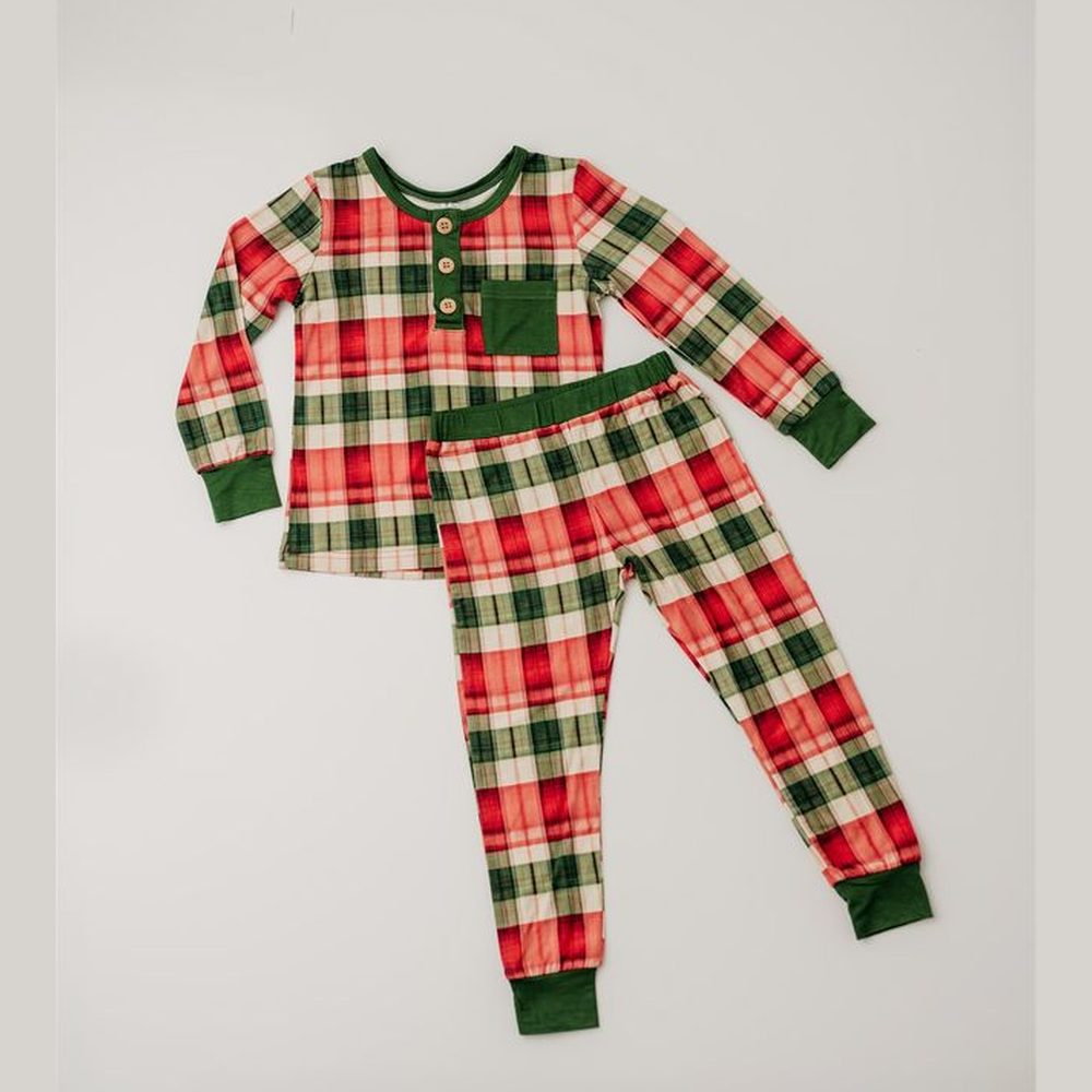 Rockin Royalty BabyRockin Royalty Cozy Holiday Plaid Toddler SetBabysupermarket