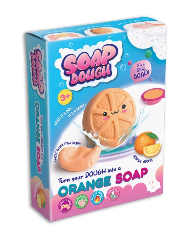 Rub-A-Dub Dough Soap Dough Orange