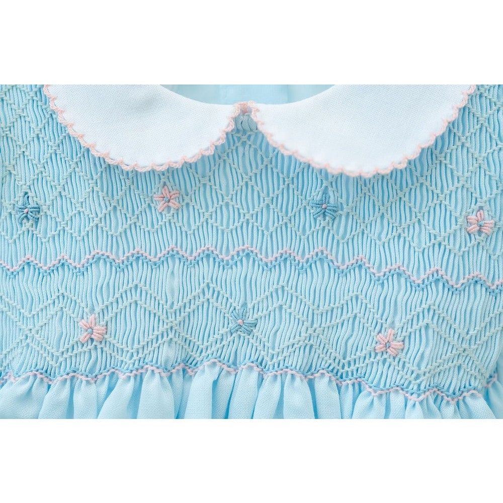 Ruth & Ralph Classic Blue Caroline Dress babysupermarket