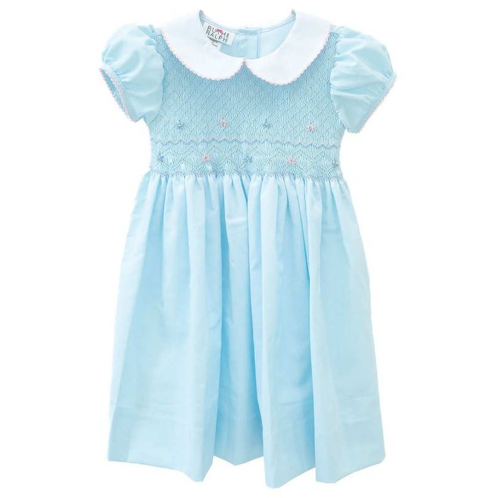 Ruth & Ralph Classic Blue Caroline Dress babysupermarket