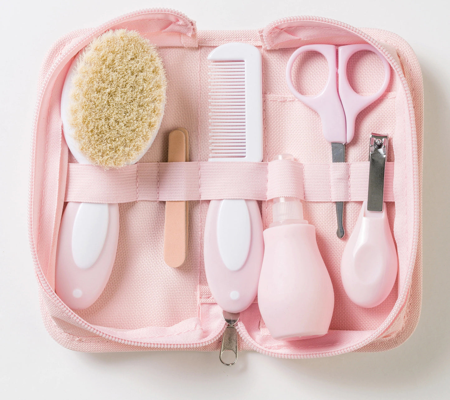 Saro Baby Grooming Kit Pink