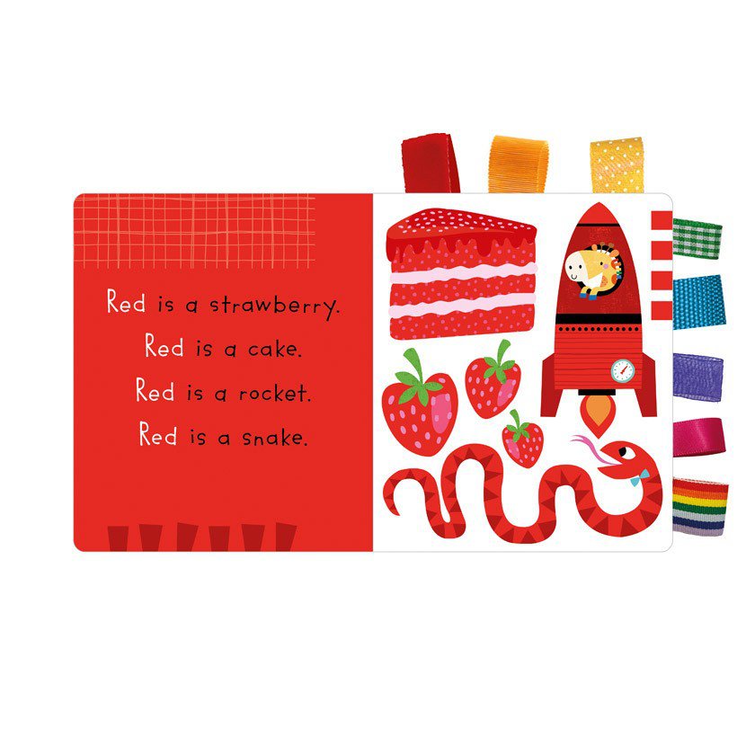 Scholastic Children Books Scholastic Sensory Snuggables Rainbow