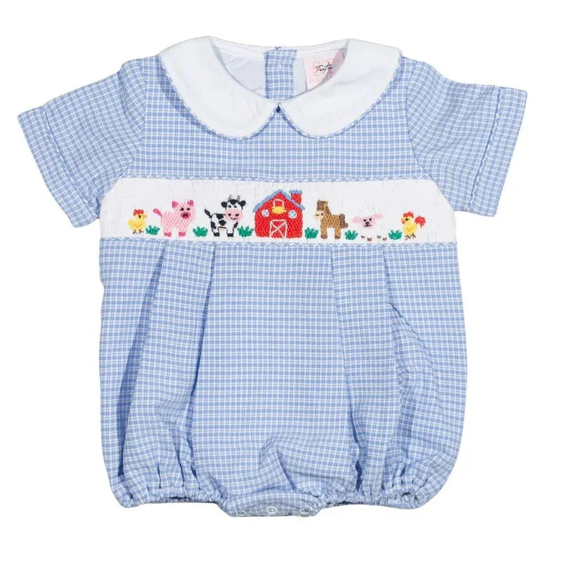 Shop Teeta Infant Boy Blue / 3 Mo Shop Teeta Boys Noah Bubble - E-I-EI-O