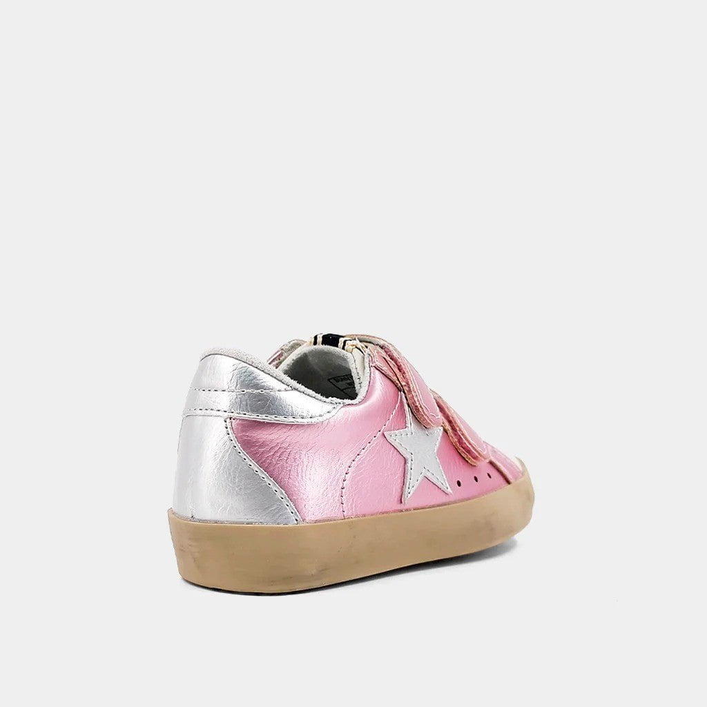 ShuShop Apparel & Gifts ShuShop Toddlers Sunny Sneaker Metallic Pink