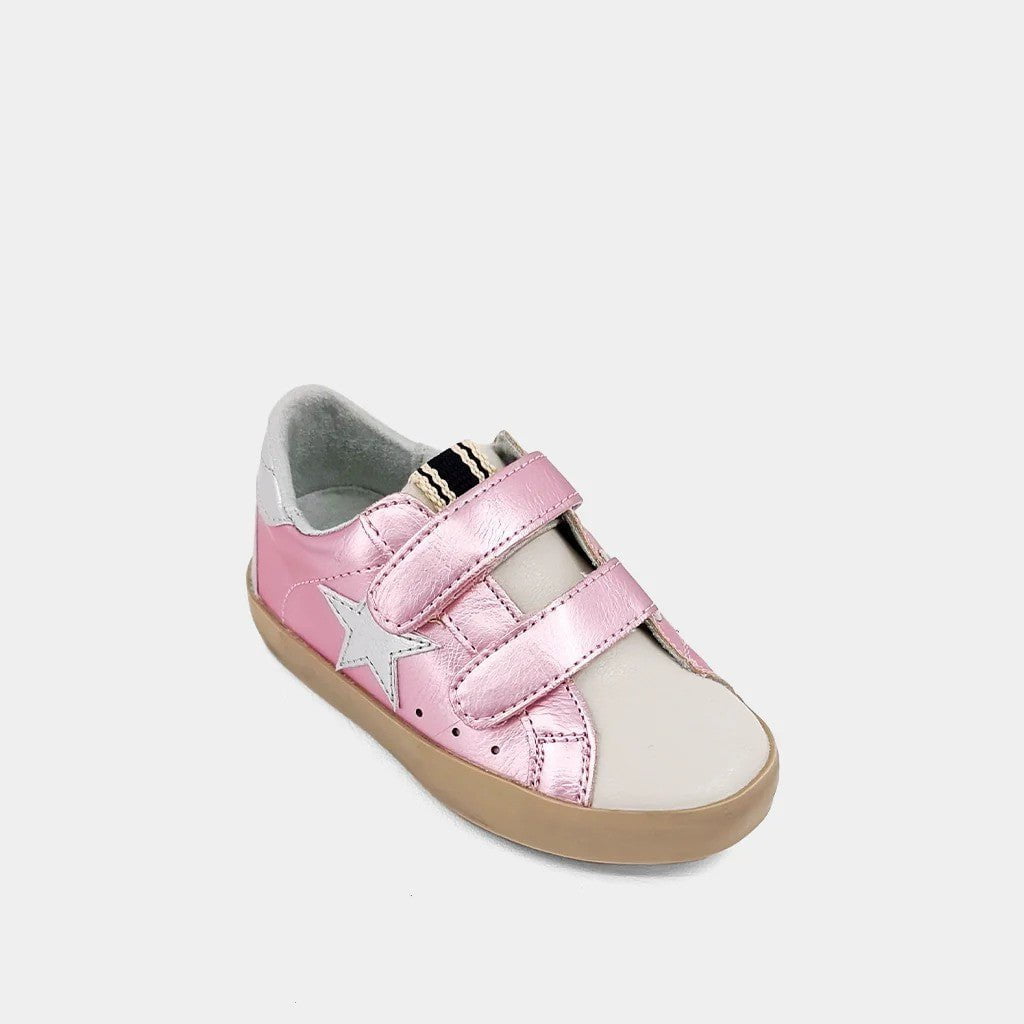 ShuShop Apparel & Gifts ShuShop Toddlers Sunny Sneaker Metallic Pink