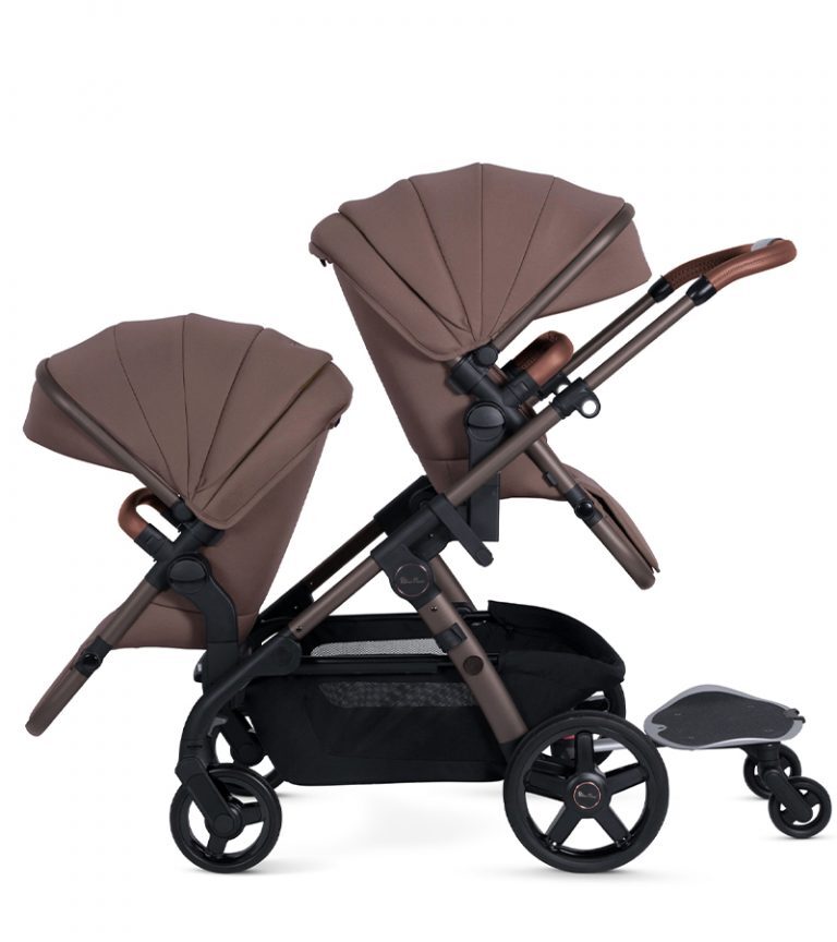 Silver Cross Wave 3 Complete - Seat, Bassinet, & Tandem Caramel