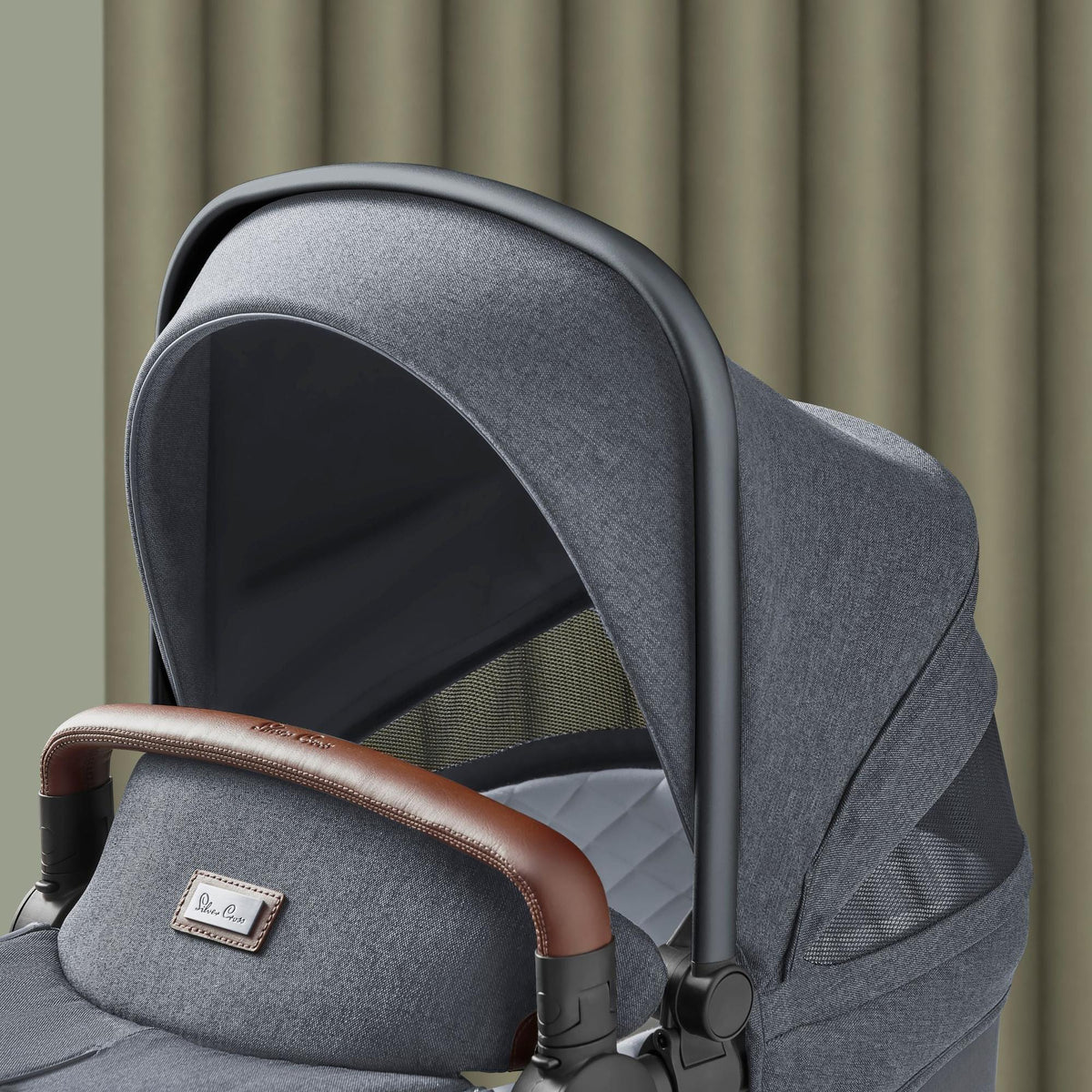Silver Cross Stroller Accessories Silver Cross Wave Tandem Bassinet with Sustainable Fabrics