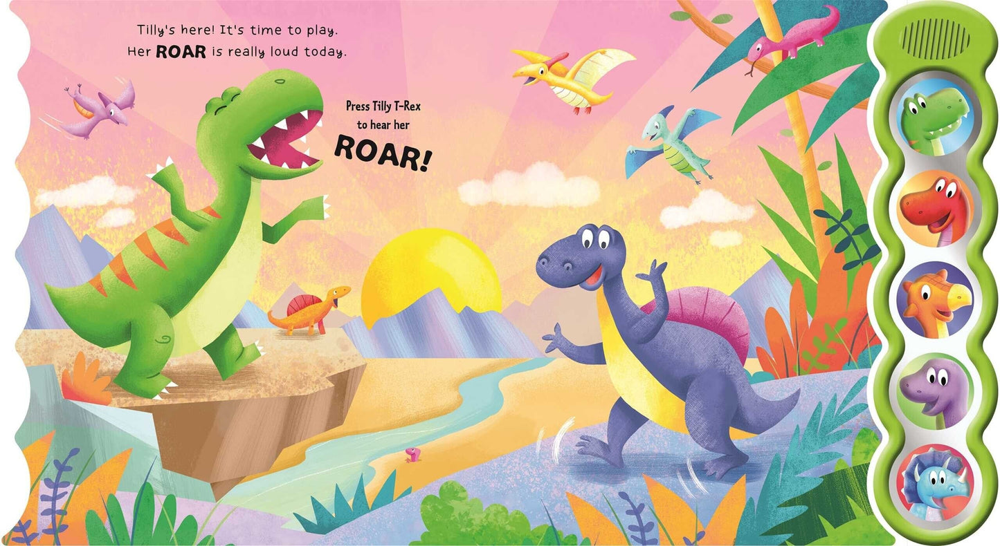 Simon & Schuster Dino Stomp and Roar! Book