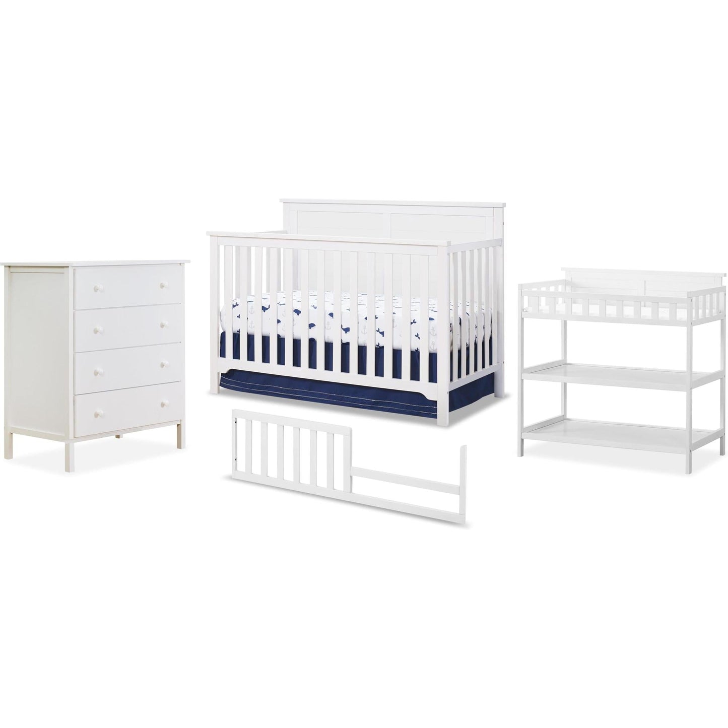 Sorelle Cribs White Sorelle Babies Bedroom Bundle