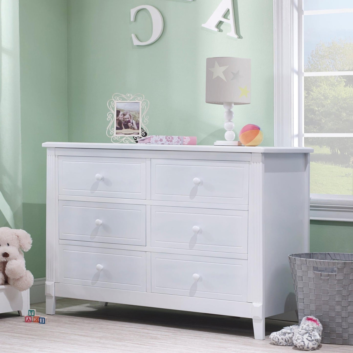 Sorelle Dressers Sorelle Berkley Double Dresser