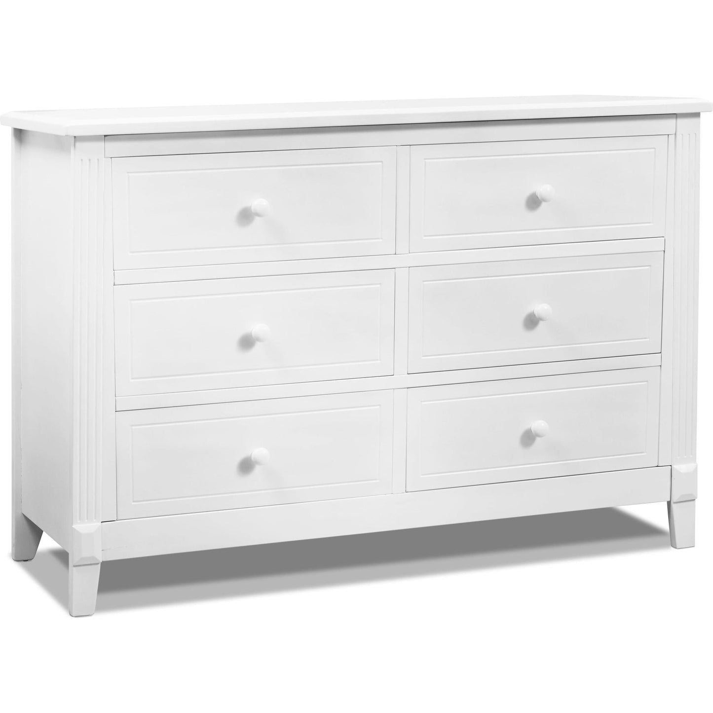 Sorelle Dressers White Sorelle Berkley Double Dresser