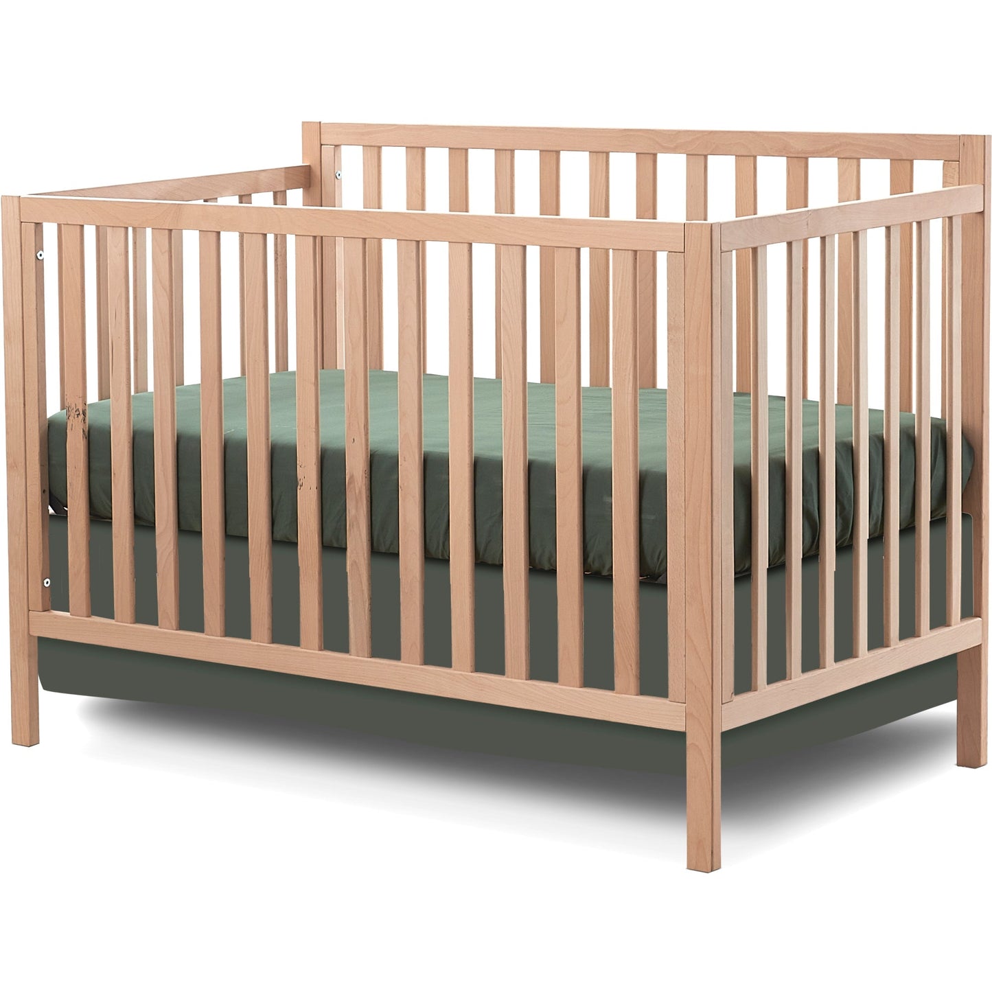 Sorelle Cribs Natural Wood Sorelle Essex Euro 4-in-1 Convertible Crib
