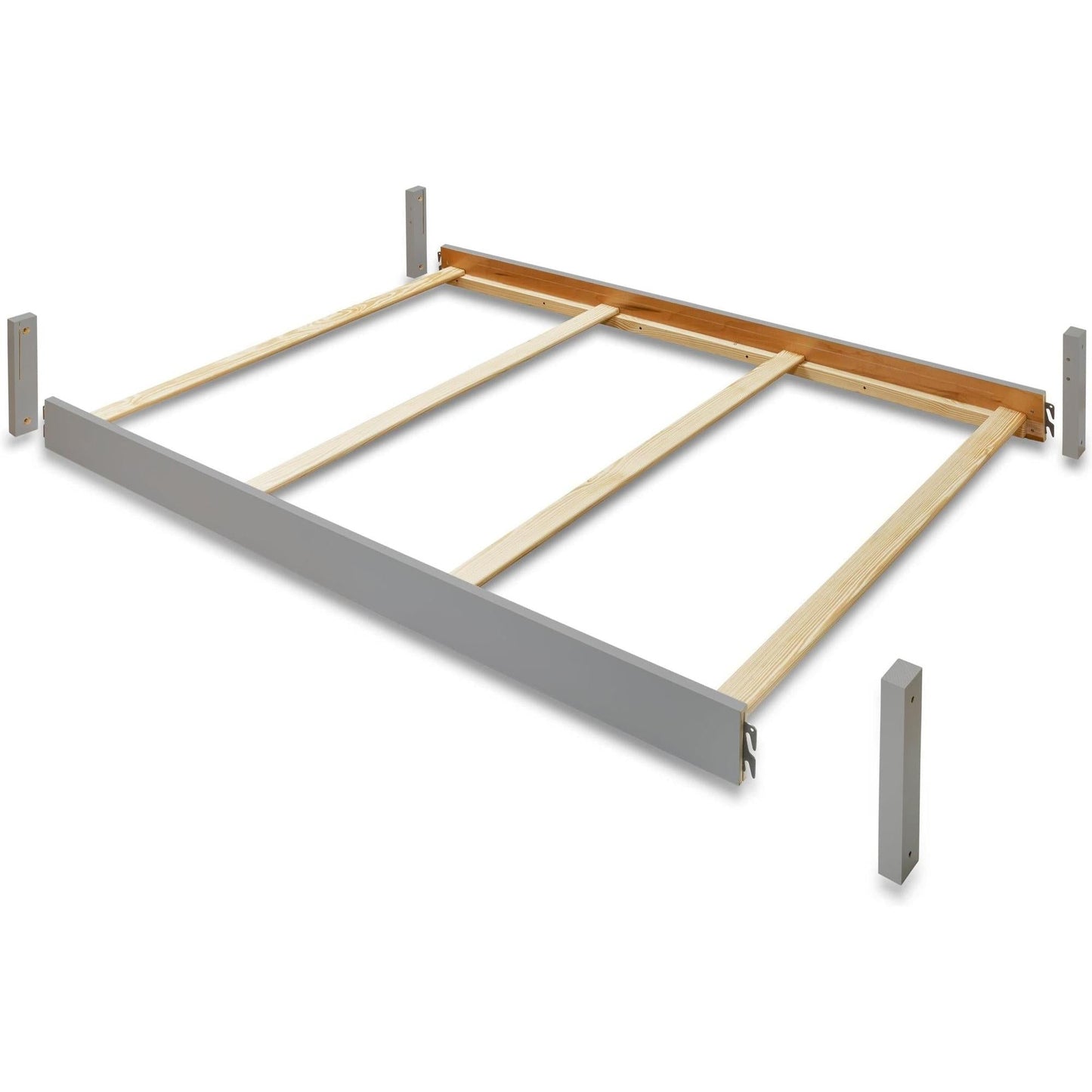 Sorelle Conversion Kits Weathered Gray Sorelle Full Size Rail (#224)