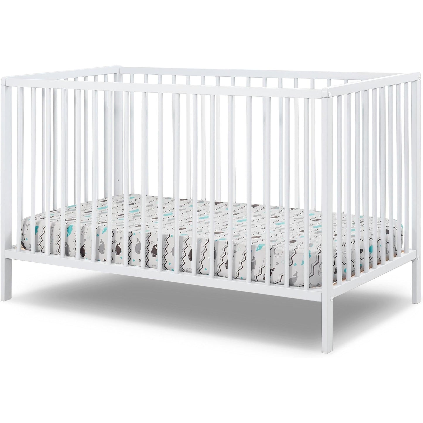 Sorelle Cribs White Sorelle Happy Crib