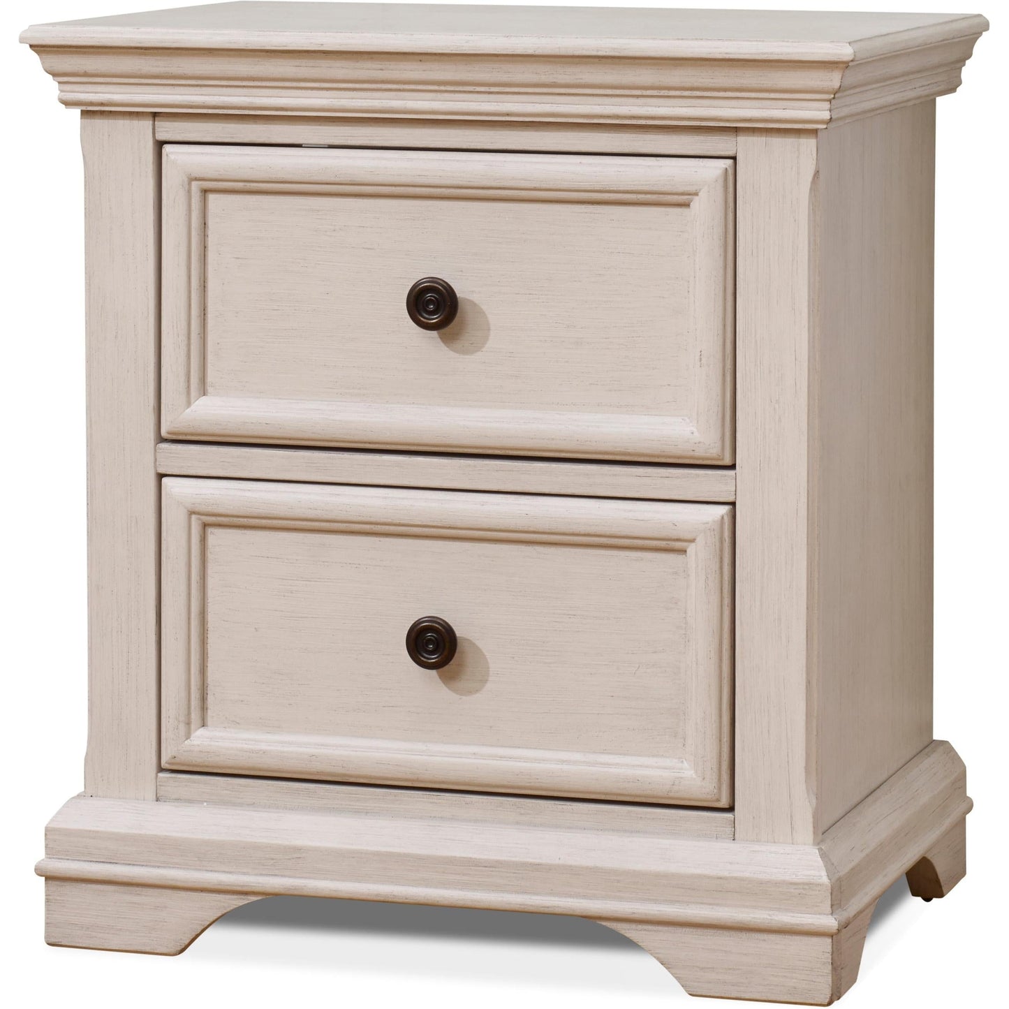 Sorelle Nightstands Brushed Ivory Sorelle Portico Nightstand