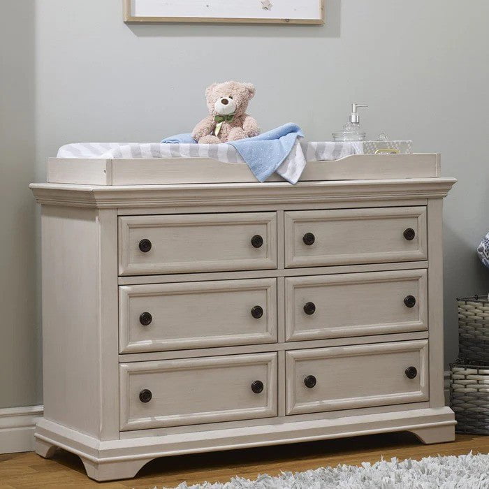 Sorelle Portofino Double Dresser Brushed Ivory