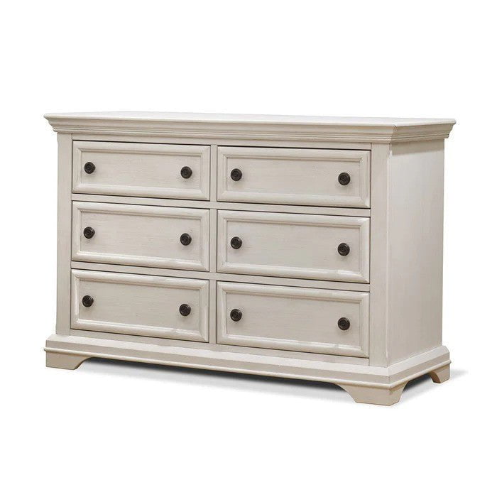 Sorelle Portofino Double Dresser Brushed Ivory