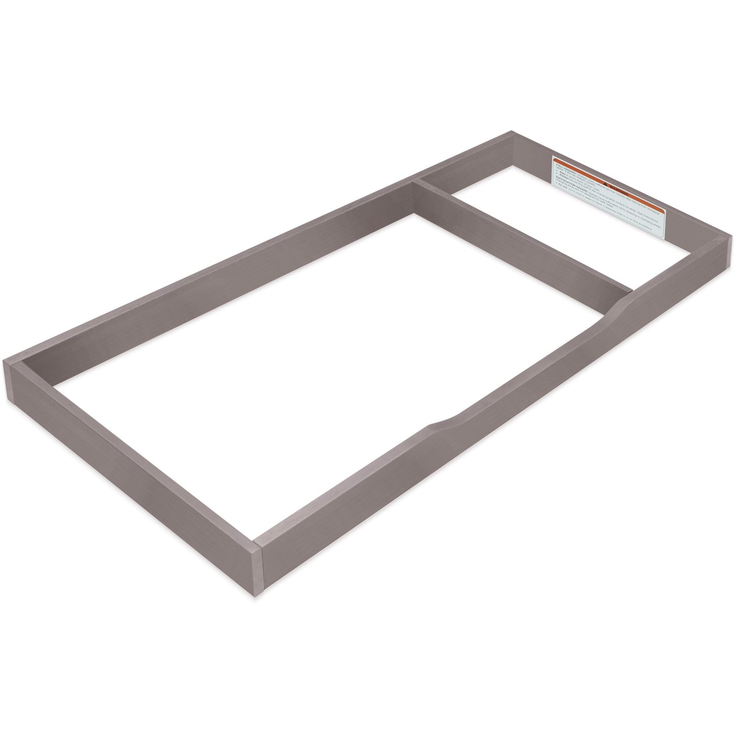 Sorelle Dressers Weathered Gray Sorelle Topper for Berkley, Modesto, Paxton, Primo & Emerson Double Dressers