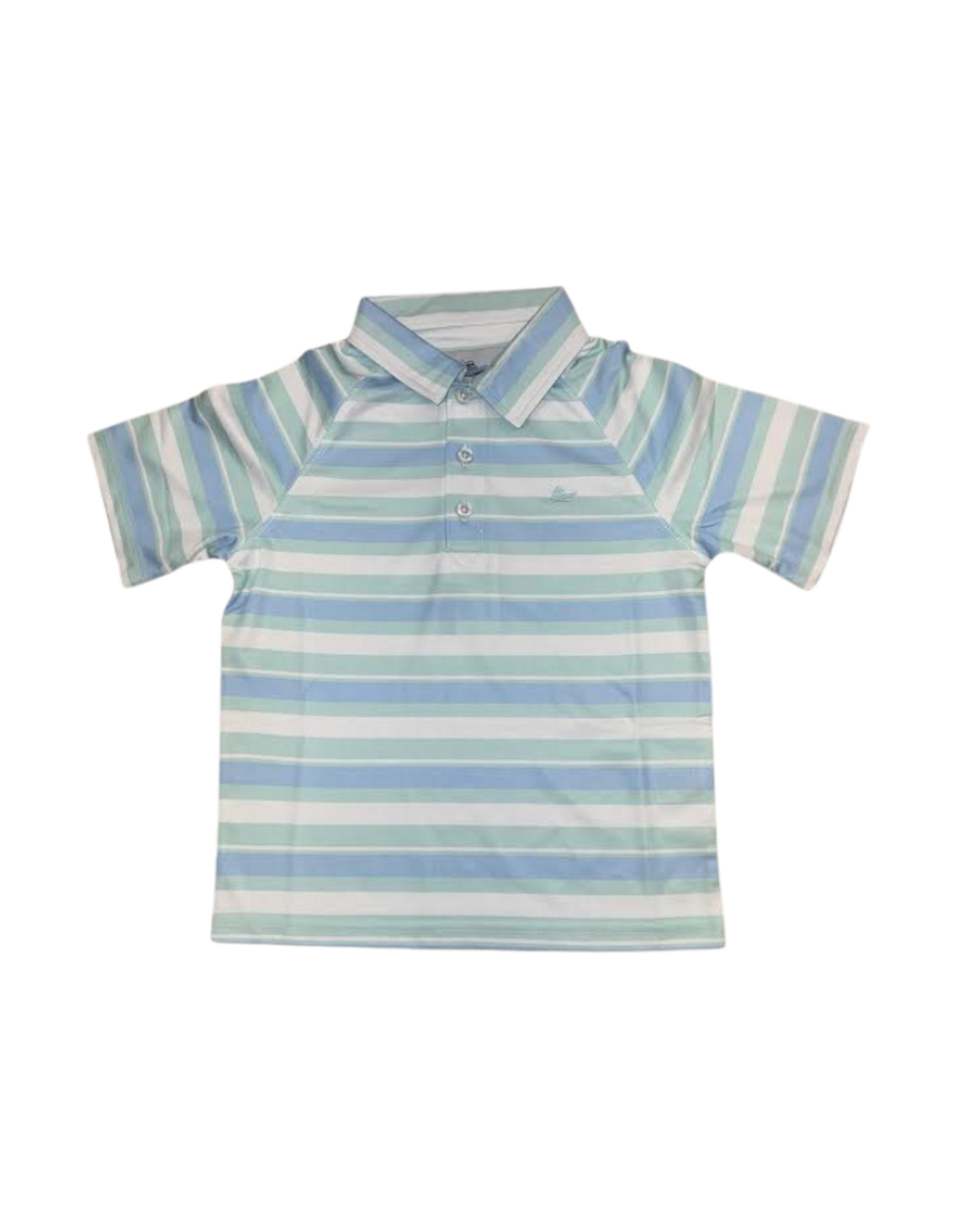 Southbound Boys Polo - Blue Belle/Dusty Aqua