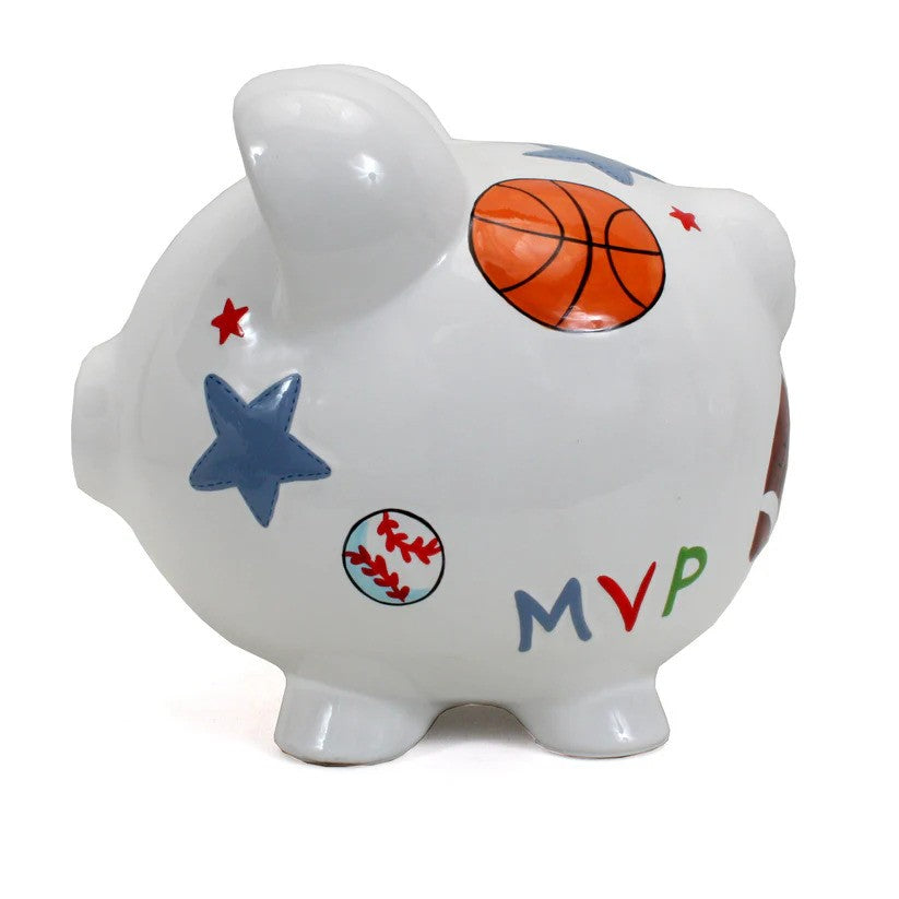 Child To Cherish All Sports Large Piggy Bank