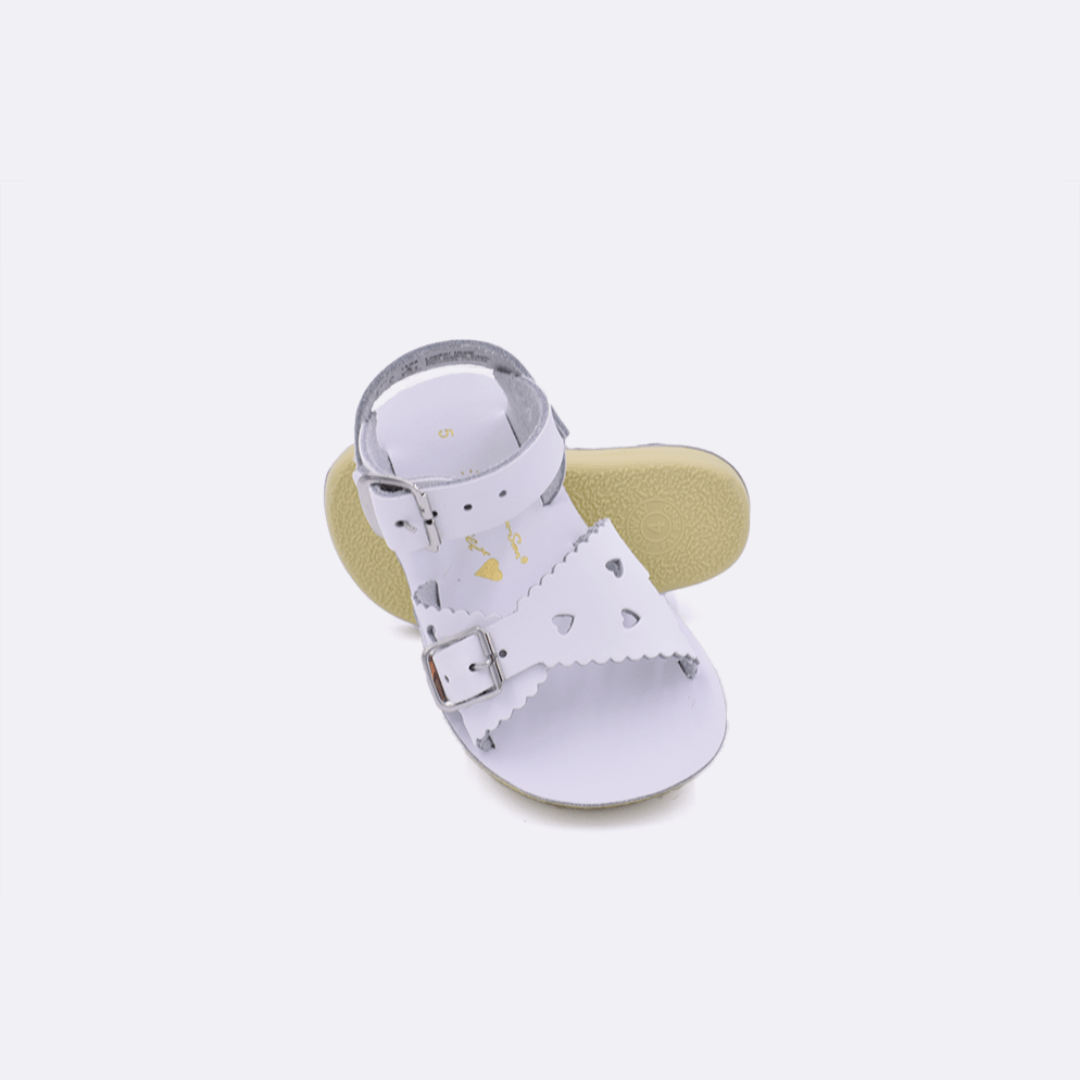 Sun-San Sweetheart Sandal - White