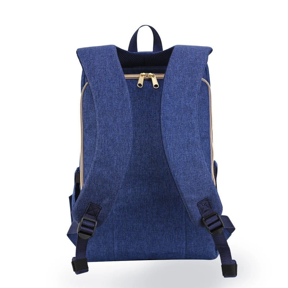 Sunveno Canvas Diaper Backpack Navy