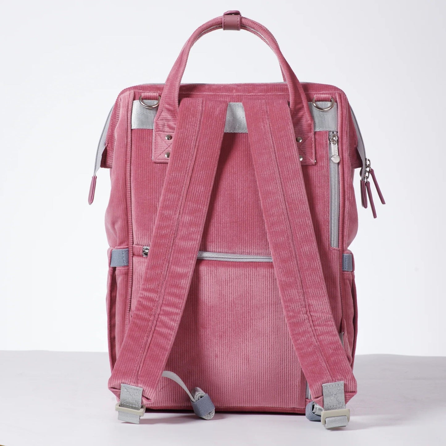 Sunveno Corduroy Diaper Backpack Pink