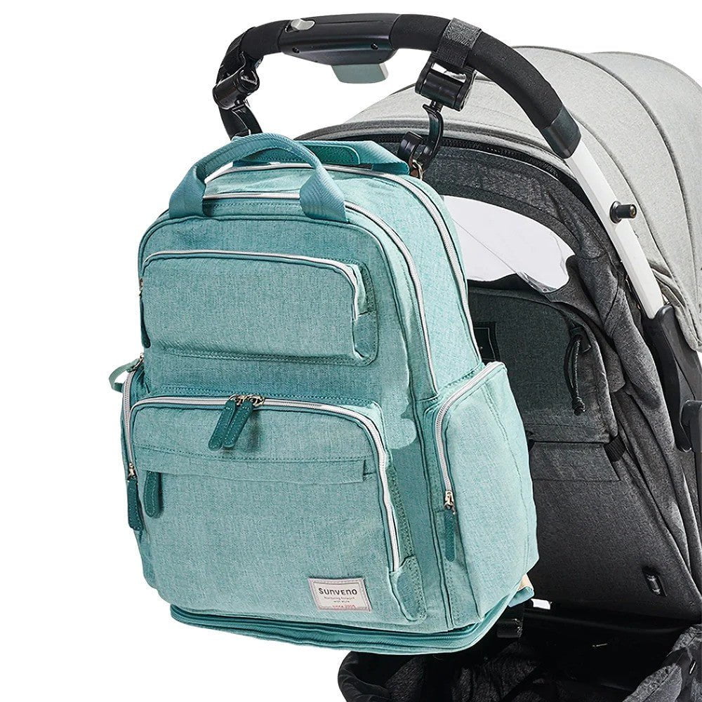 Sunveno Extendable Diaper Backpack Green