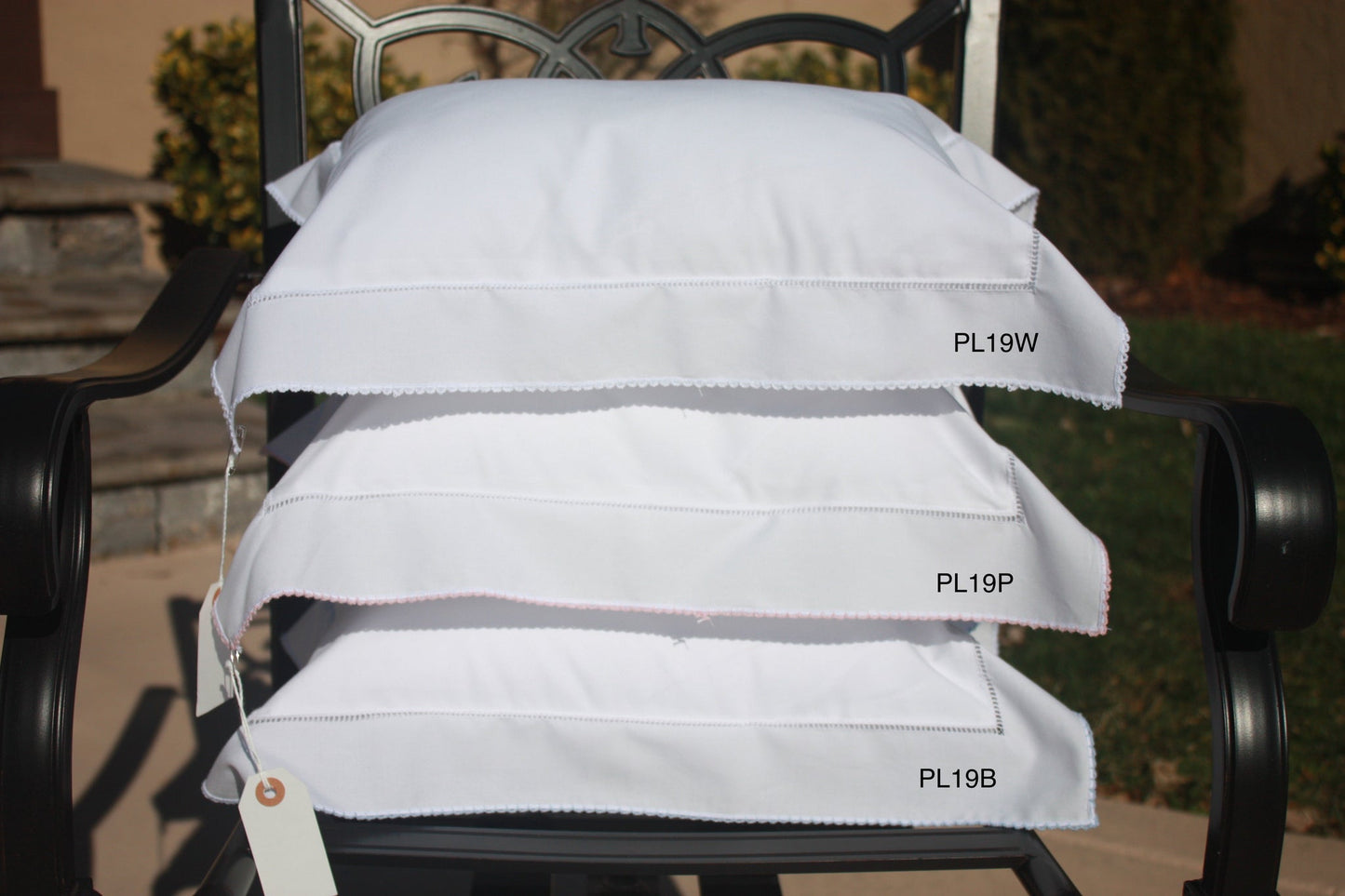 Sweet Dreams Picot Hemstitch Pillow Sham