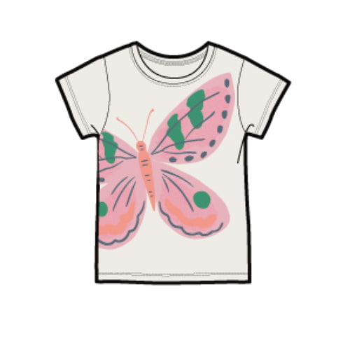 Tea CollectionTea Collection Mariposa del Alba Graphic T-ShirtBabysupermarket