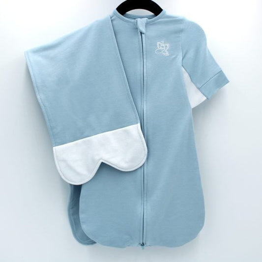 The Butterfly Swaddle More Baby Care The Butterfly Swaddle Small Blue Dream Sky (7-12  LBS.)