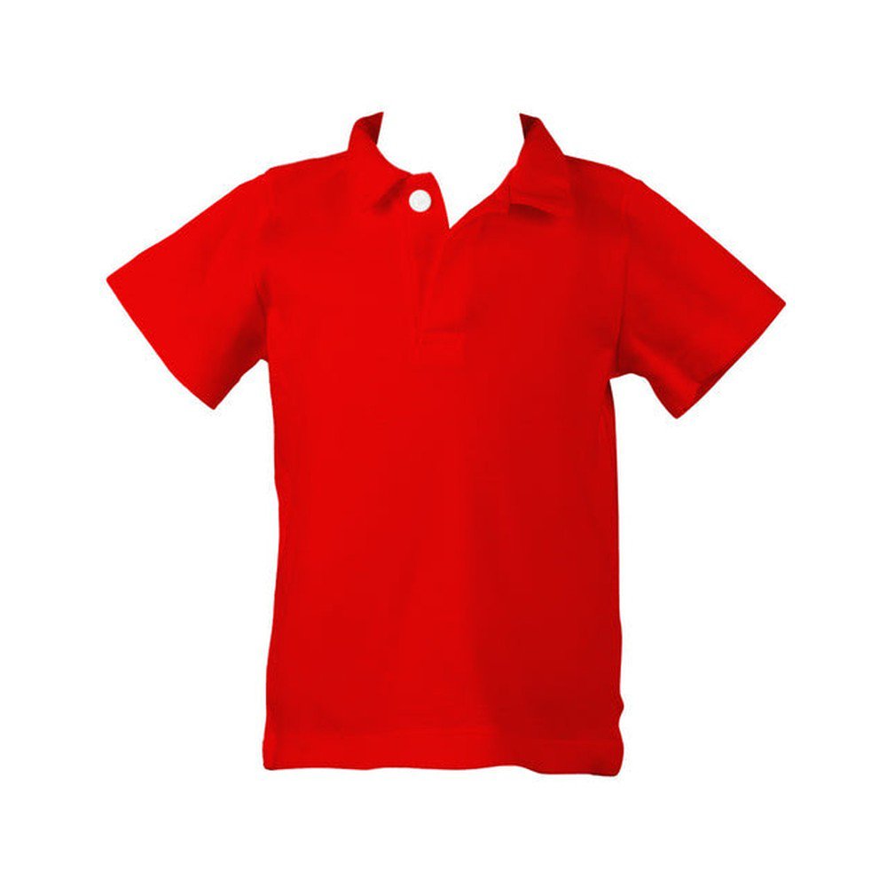 The Proper Peony Boys Red Polo Shirt