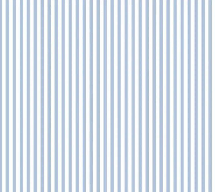 The Uptown Baby Apparel & Gifts One Size / Blue The Uptown Baby Crib Sheet Mini Stripe - Light Blue