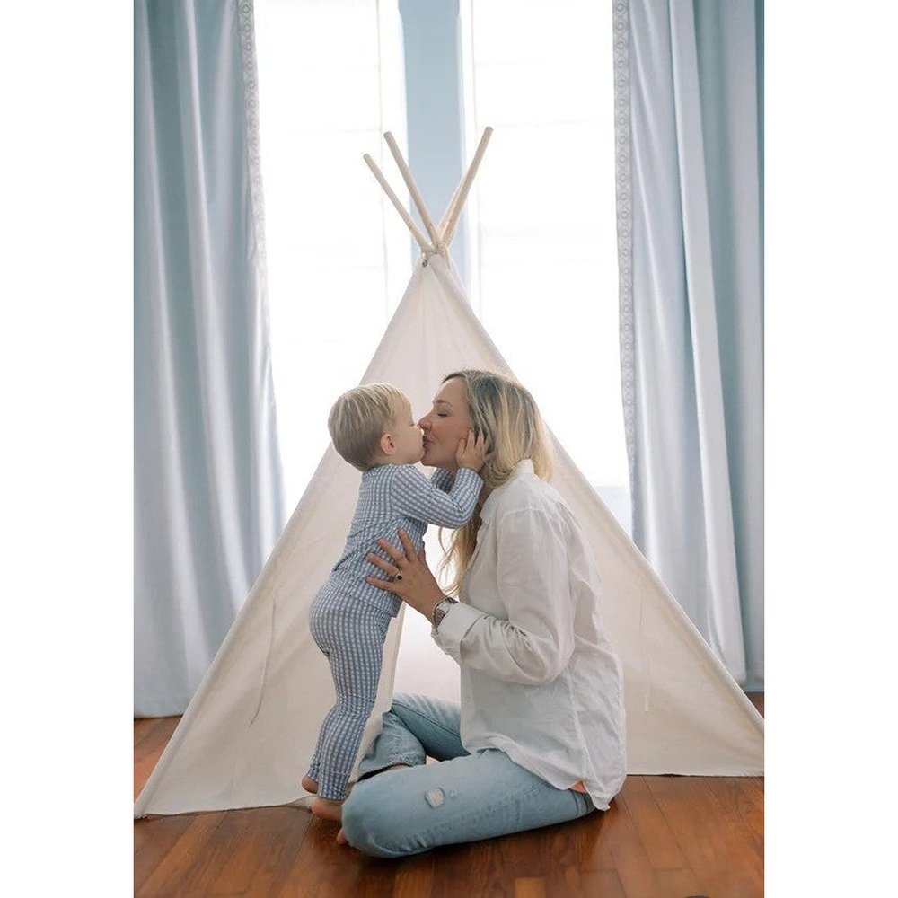 Uptown Baby Apparel & Gifts The Uptown Baby Gingham Long Sleeve Pajamas