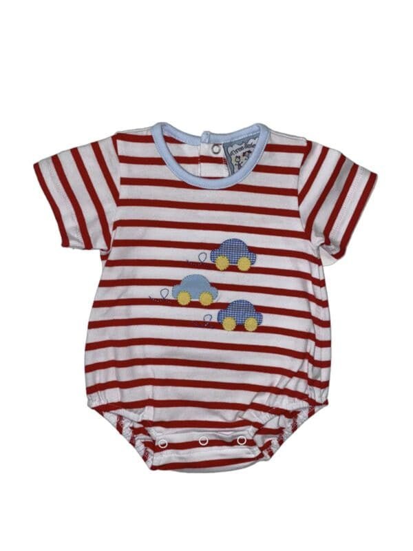 Three Sisters Cars Boy Applique Bubble