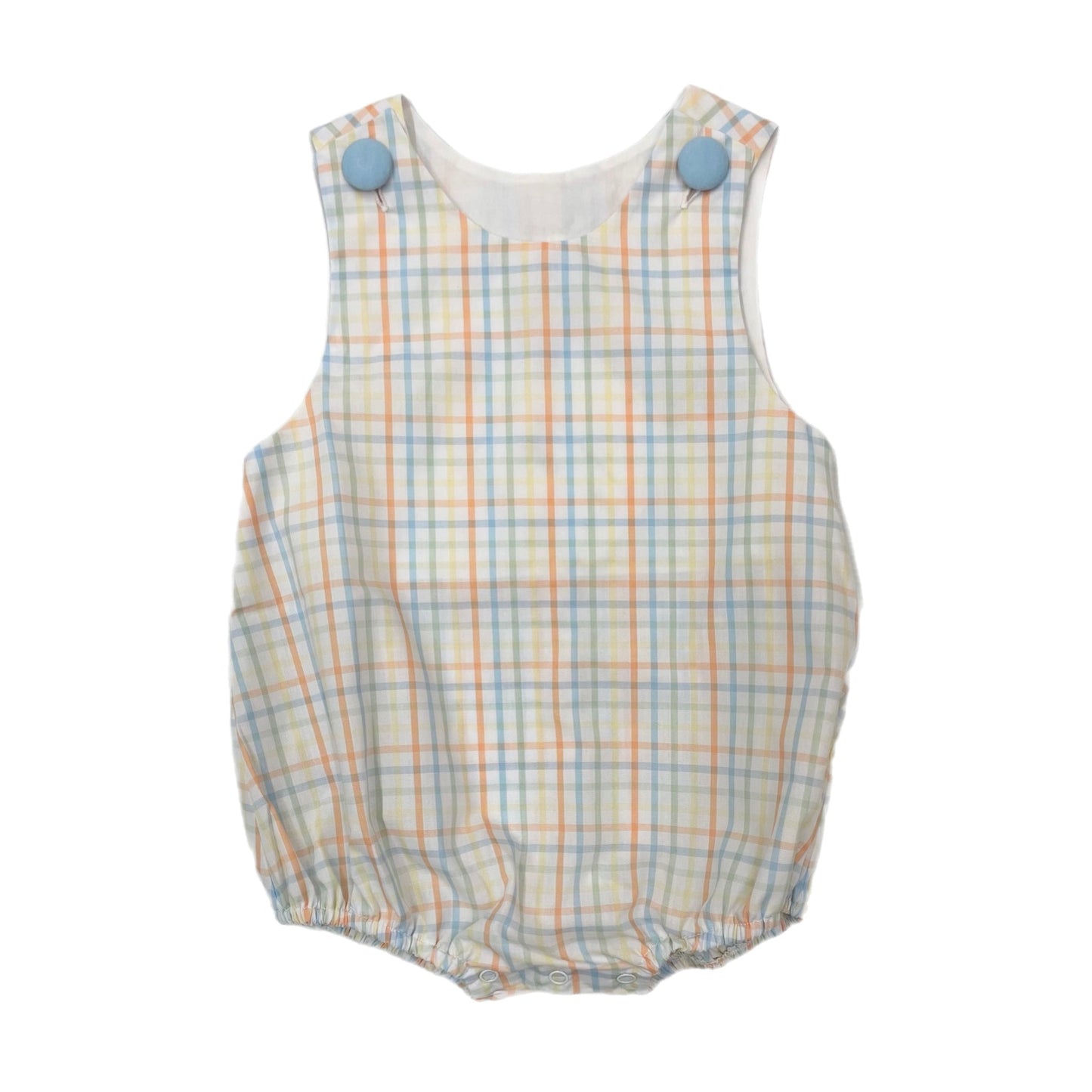 Three Sisters Spring Gingham Boys Bubble