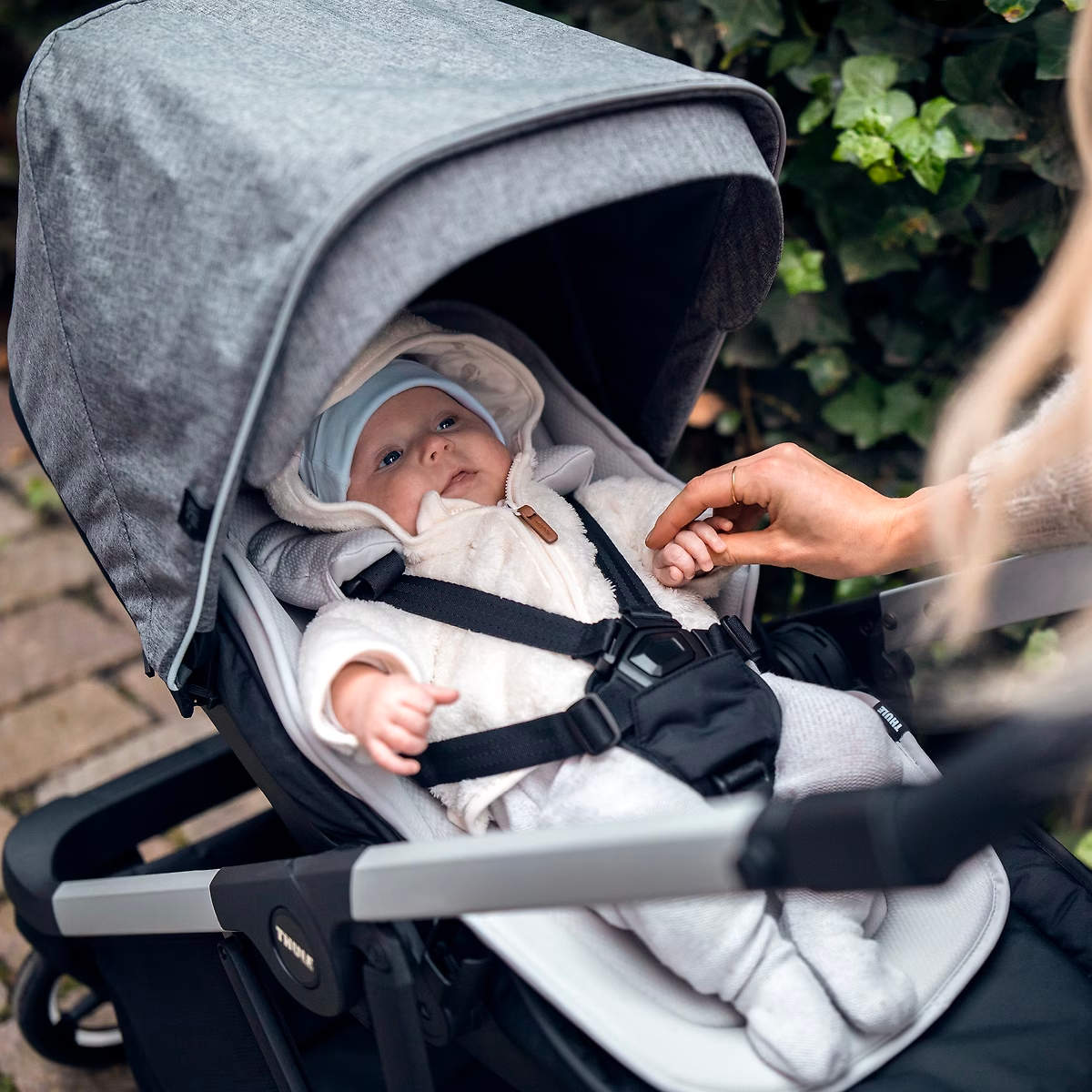 Thule Stroller Accessories Gray Thule Newborn Inlay