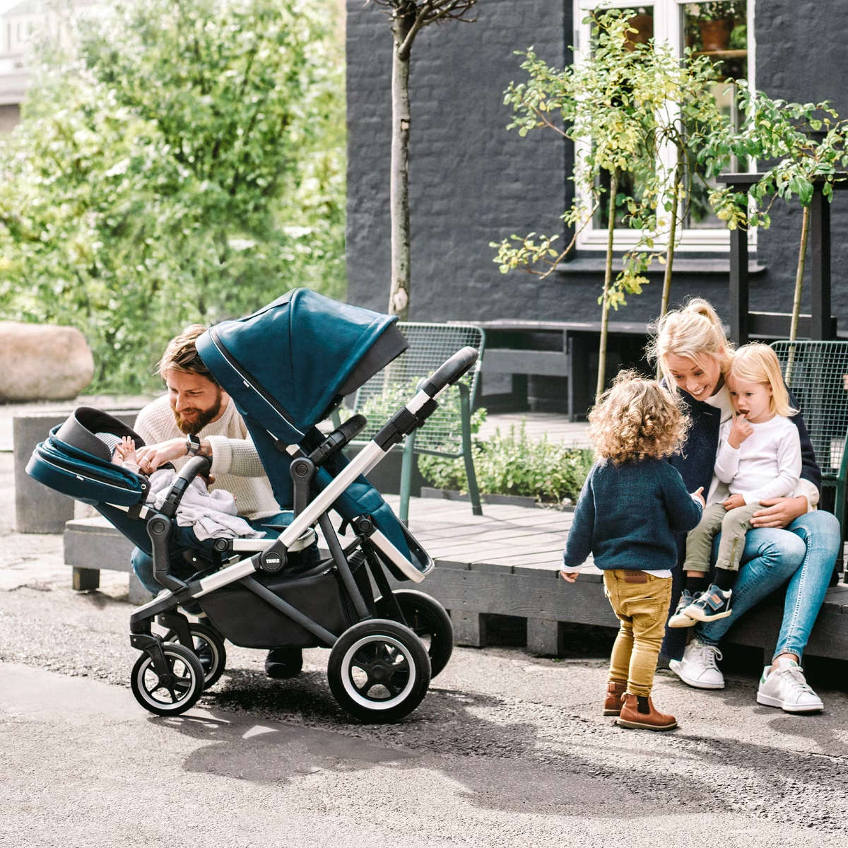Thule Stroller Accessories Thule Sleek Sibling Seat