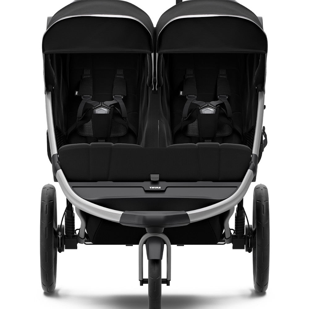 Thule Strollers - Double Jet Black Thule Urban Glide 2 Double All-Terrain Stroller