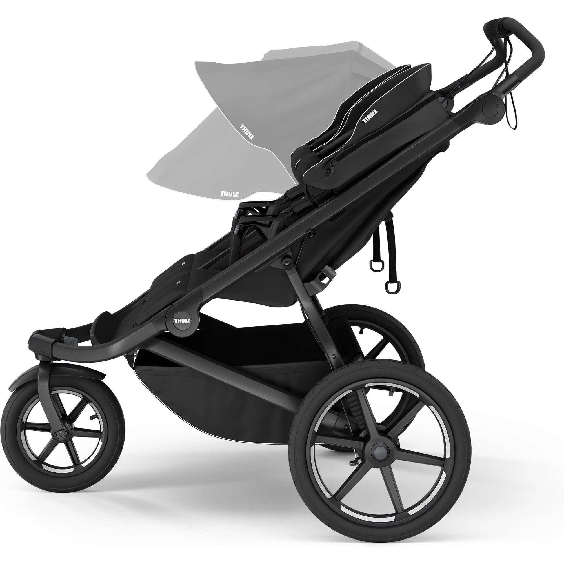 Thule Strollers - Double Black Thule Urban Glide 3 Double Stroller
