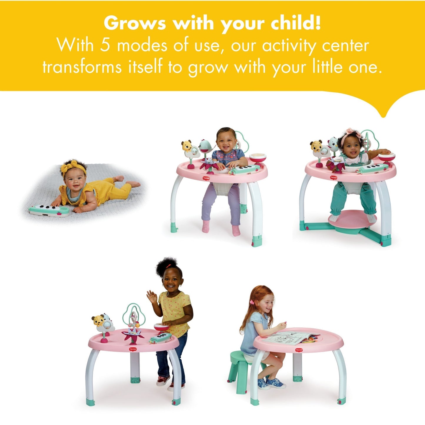 Dorel Juvenile Infant Toys Tiny Love 5-in-1 Stationary Activity Center