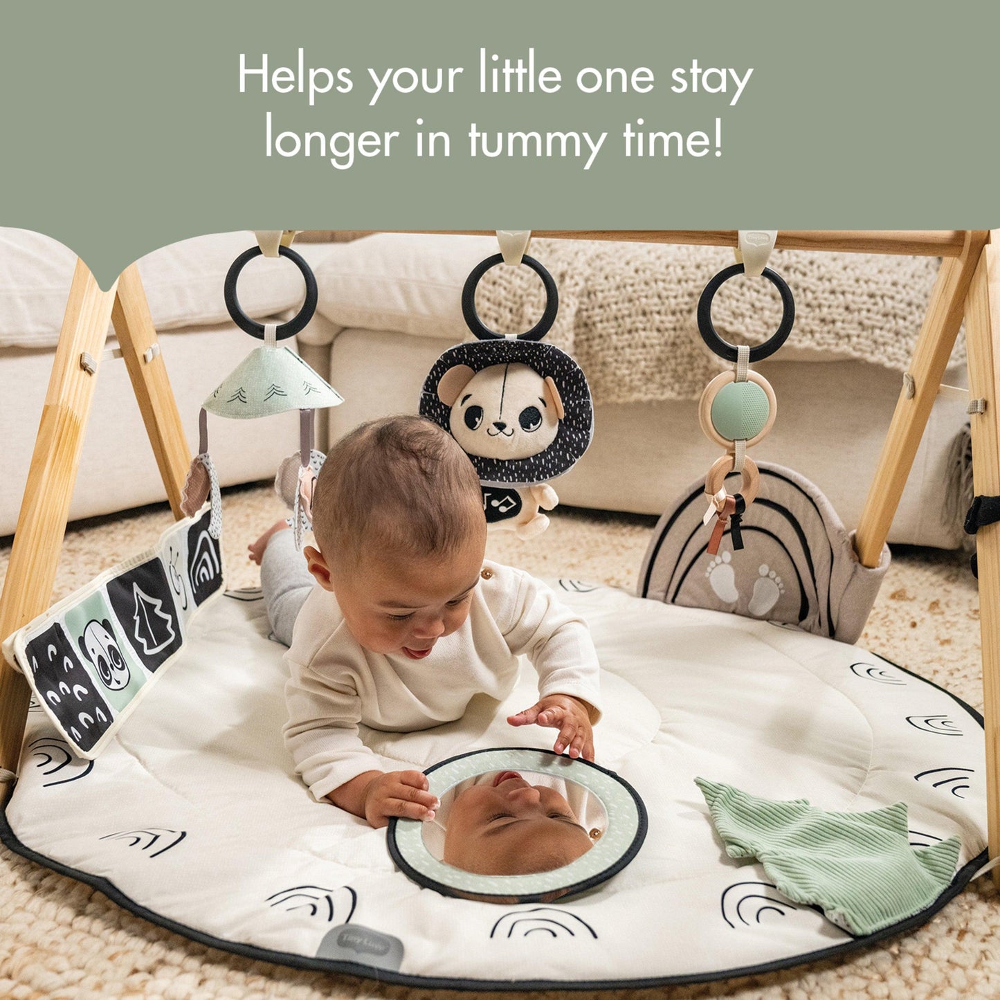 Tiny Love Toys Tiny Love Black & White Décor Luxe Developmental Gymini