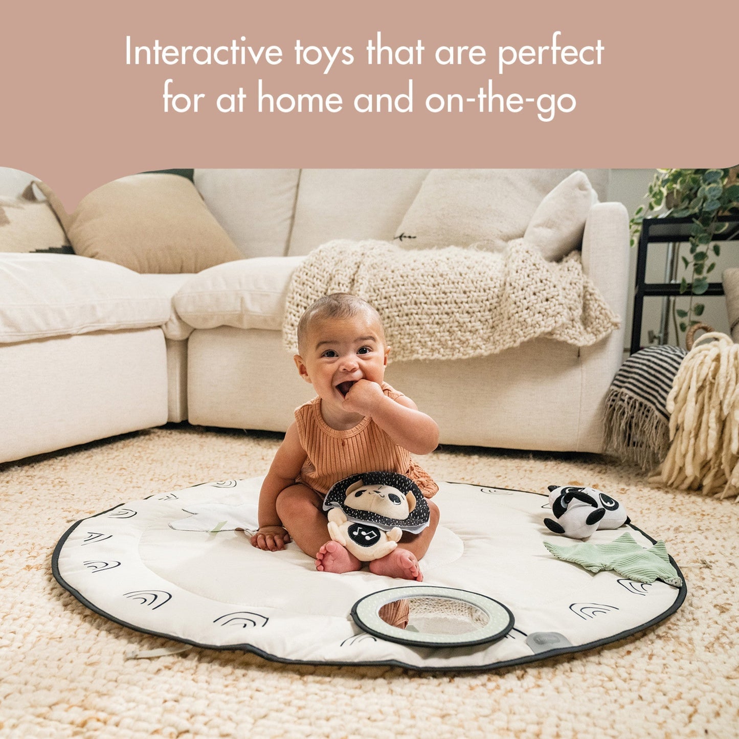 Tiny Love Toys 0+ Tiny Love Black & White Gymini