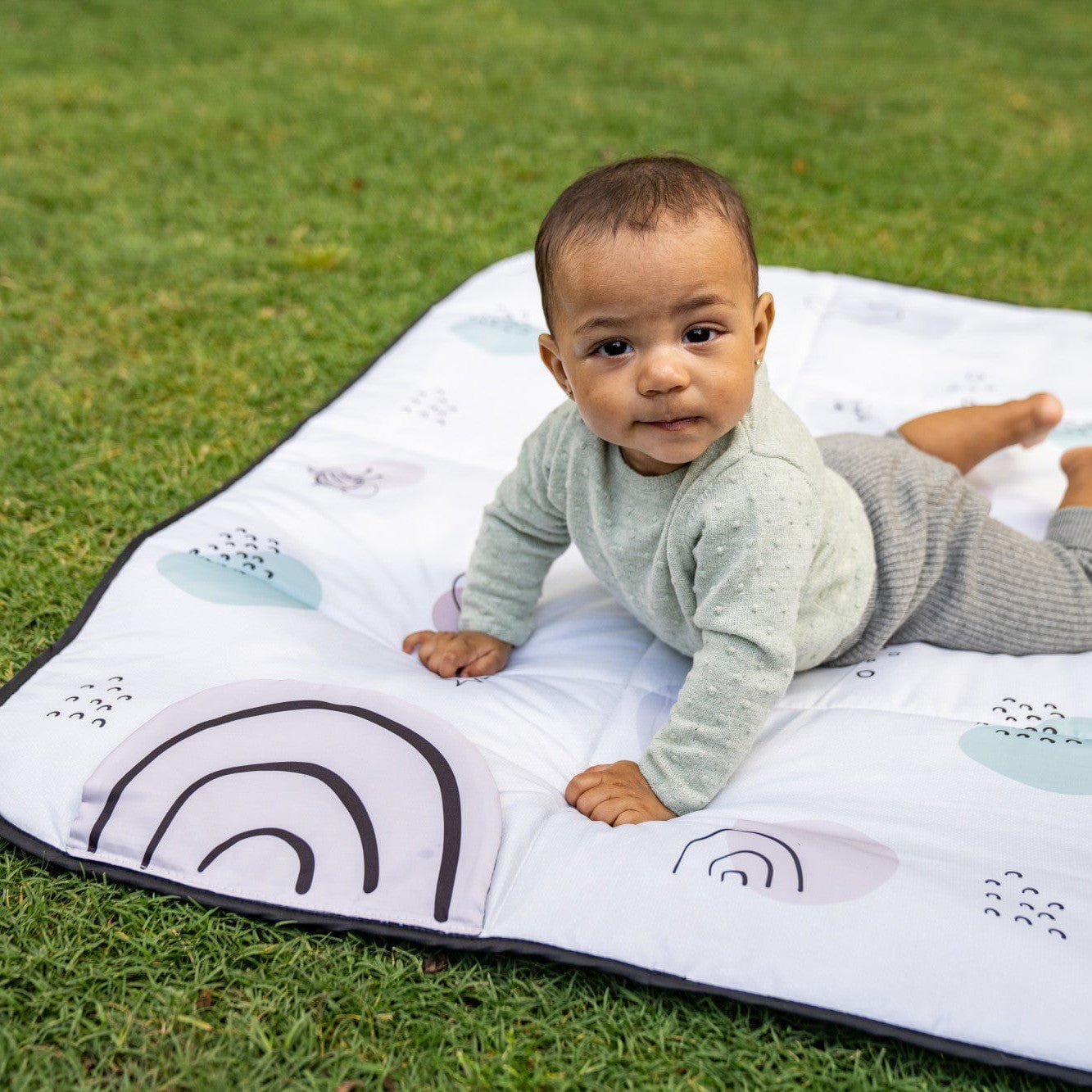 Tiny Love Toys 0+ Tiny Love Black & White XL Outdoor Mat