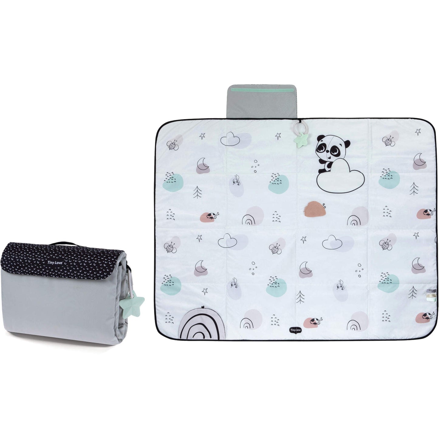Tiny Love Toys 0+ Tiny Love Black & White XL Outdoor Mat
