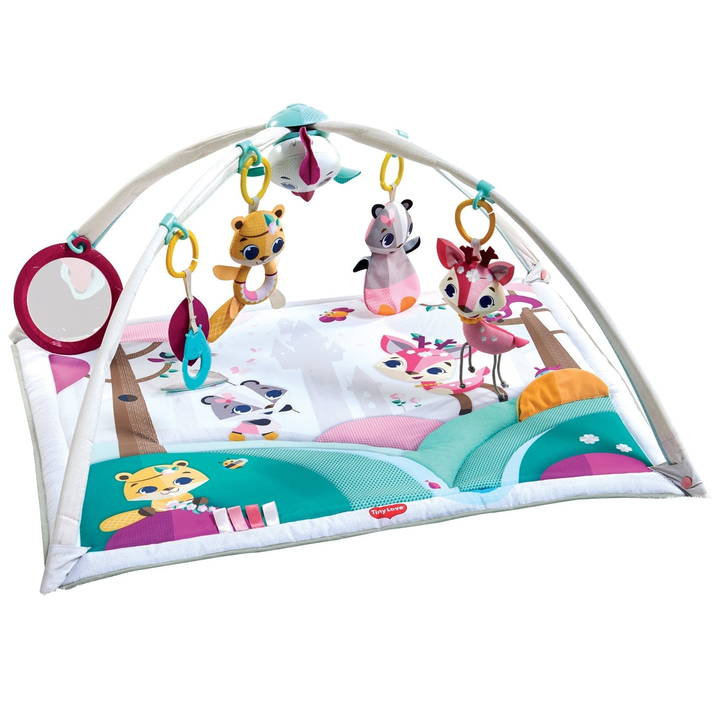 Dorel Juvenile Infant Toys Tiny Love Princess Tales Gymini Deluxe Activity Gym Play Mat