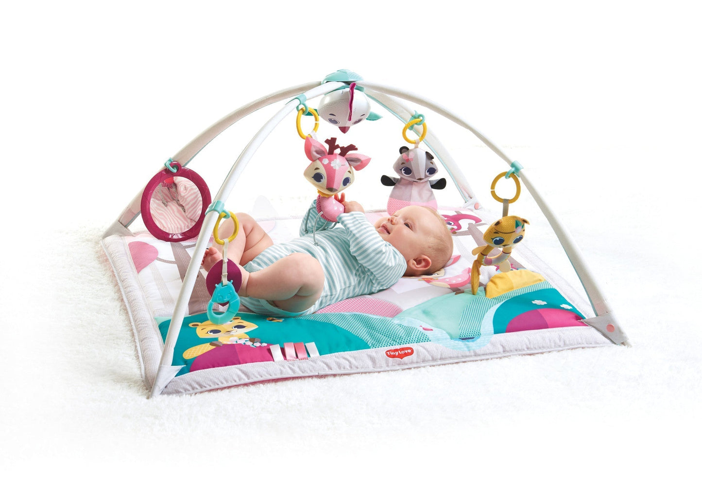 Dorel Juvenile Infant Toys Tiny Love Princess Tales Gymini Deluxe Activity Gym Play Mat